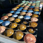 Small Facet Cut Bowls