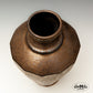 Tall Facet Vase in Bronze Glaze (31 cm)