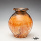 Orange Pitfired Vase (17 cm)