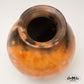 Orange Pitfired Vase (17 cm)