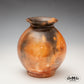 Orange Pitfired Vase (17 cm)