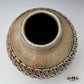 Strong Textured vase - Wood Fired (17 cm)