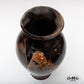 Tall Pit Fired Vase with Unique Colors (34 cm)