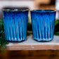 Ceramic Coffee Mugs (Floating Blue) - no handle