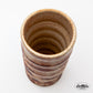 Bamboo Shaped Vase with Iron Glaze (23 cm)