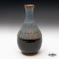 Small Carved Vase in Blue (20 cm)