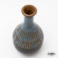 Small Carved Vase in Blue (20 cm)
