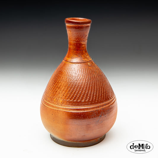 Small Wood Fired Vase (18 cm)