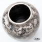 Vase in Black & White in a Pitfire + Glaze Combo