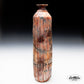 Tall Pitfired Vase in Matte Carved Finish (49 cm)