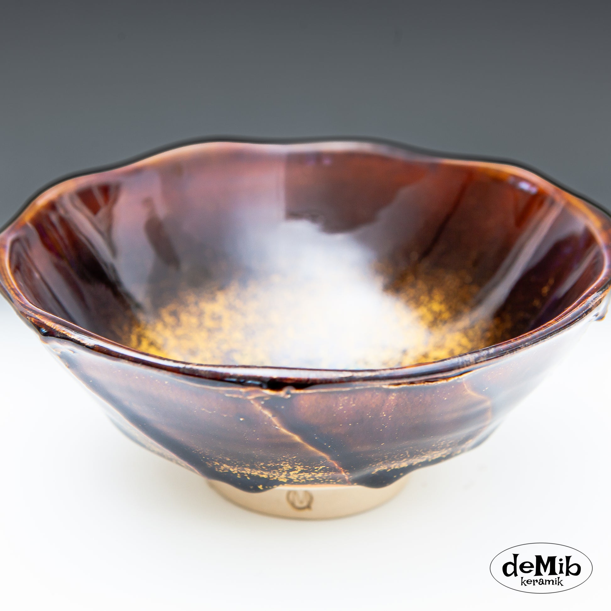 Small Facet Cut Bowls